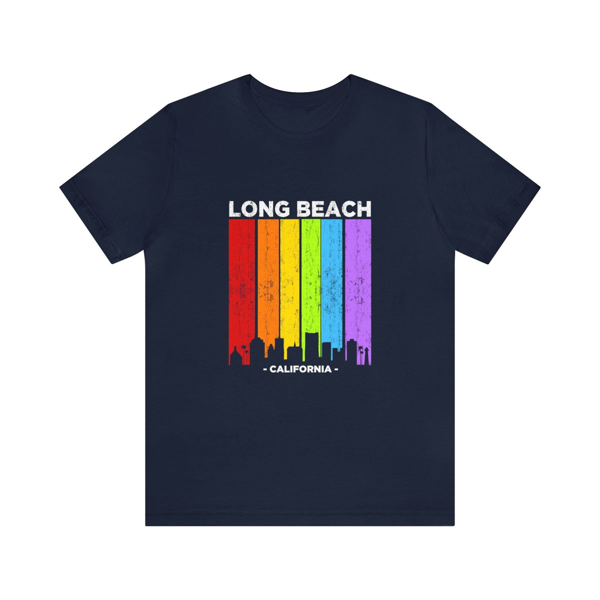 Long Beach California - Short Sleeve Tee