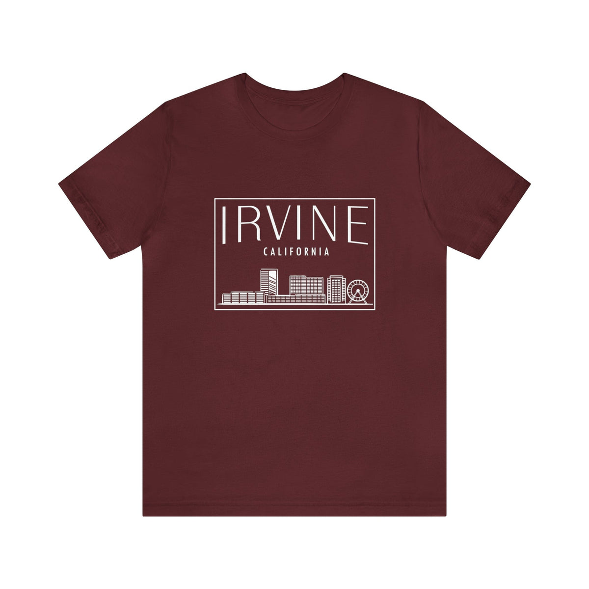 Minimalist Irvine California - Short Sleeve Tee