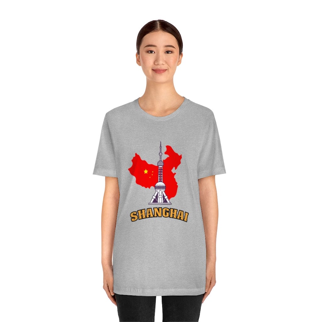 Great China Map - Short Sleeve Tee