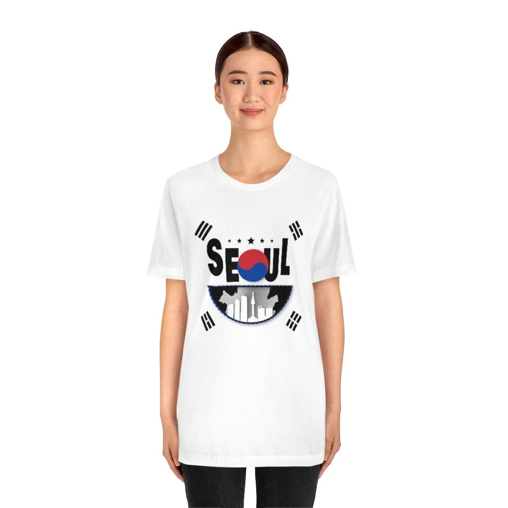 Seoul Cityscape - Short Sleeve Tee
