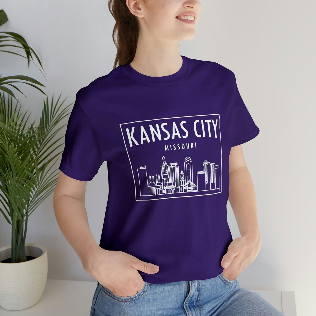 Minimalist Kansas City- Short Sleeve Tee