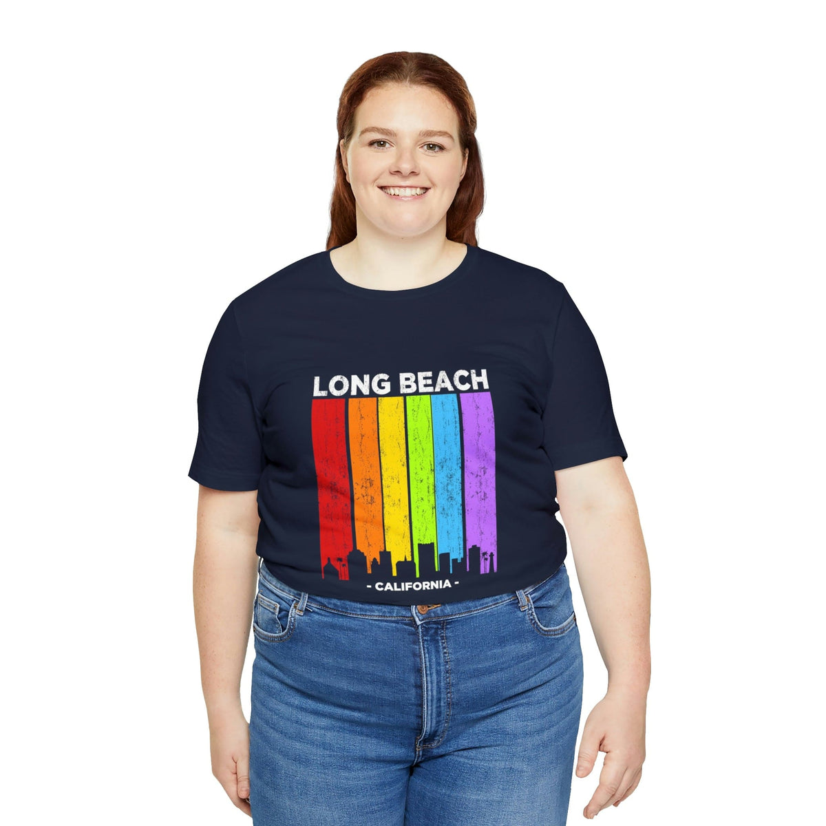 Long Beach California - Short Sleeve Tee