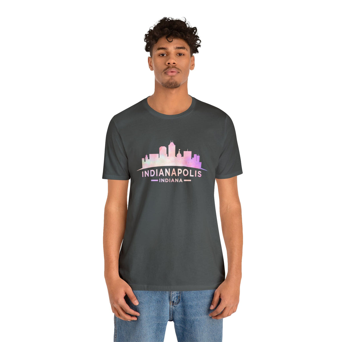 Indianapolis Monochrome - Short Sleeve Tee