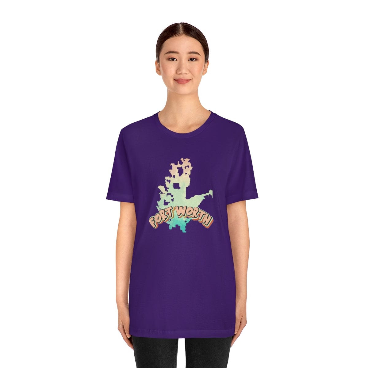 Panther City Map - Short Sleeve Tee