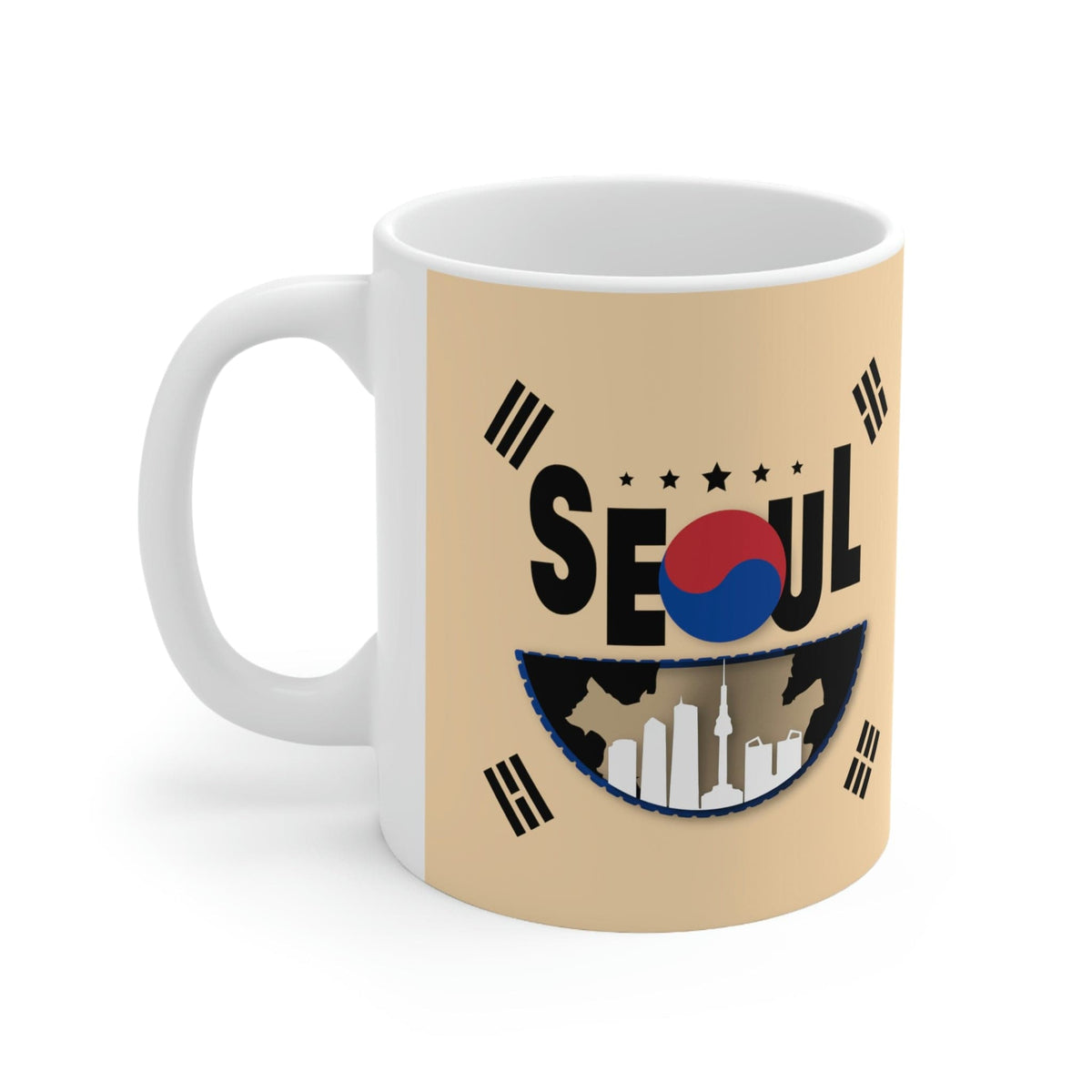 SEOUL - Awesome Ceramic Mug, Exclusive Design
