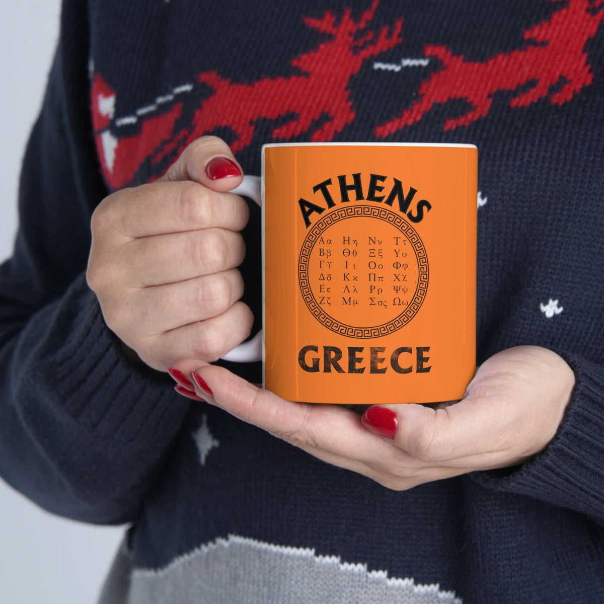 ATHENS - Awesome Ceramic Mug, Exclusive Design
