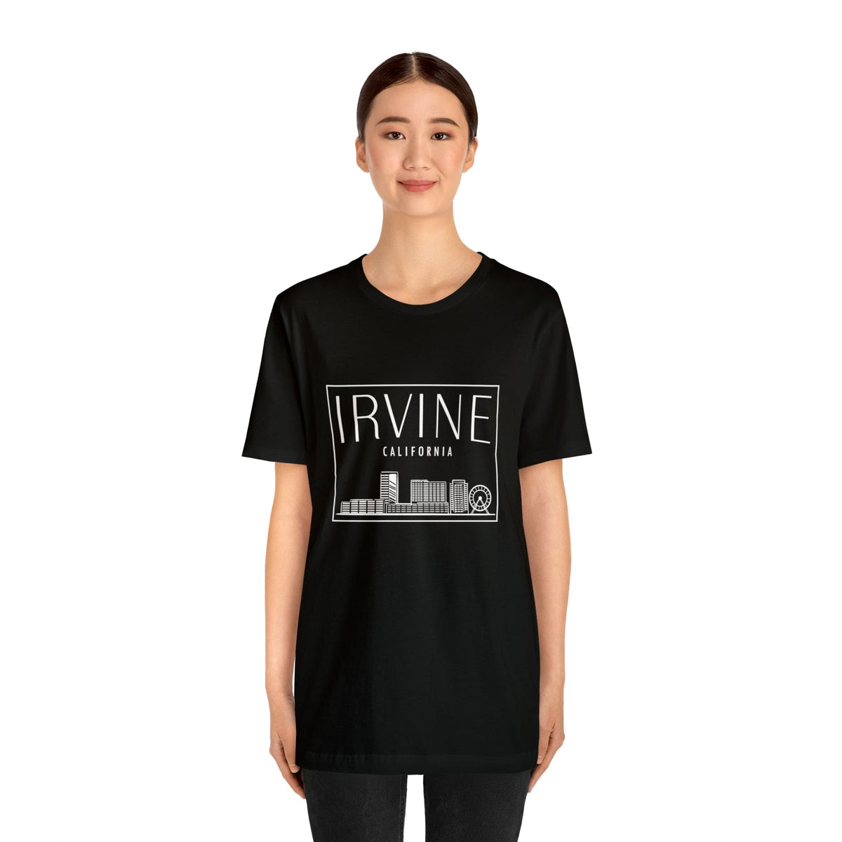 Minimalist Irvine California - Short Sleeve Tee