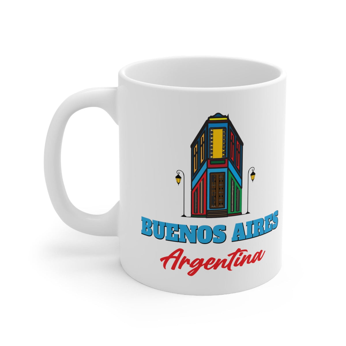 Retro Buenos Aires Landmark - Ceramic Mug