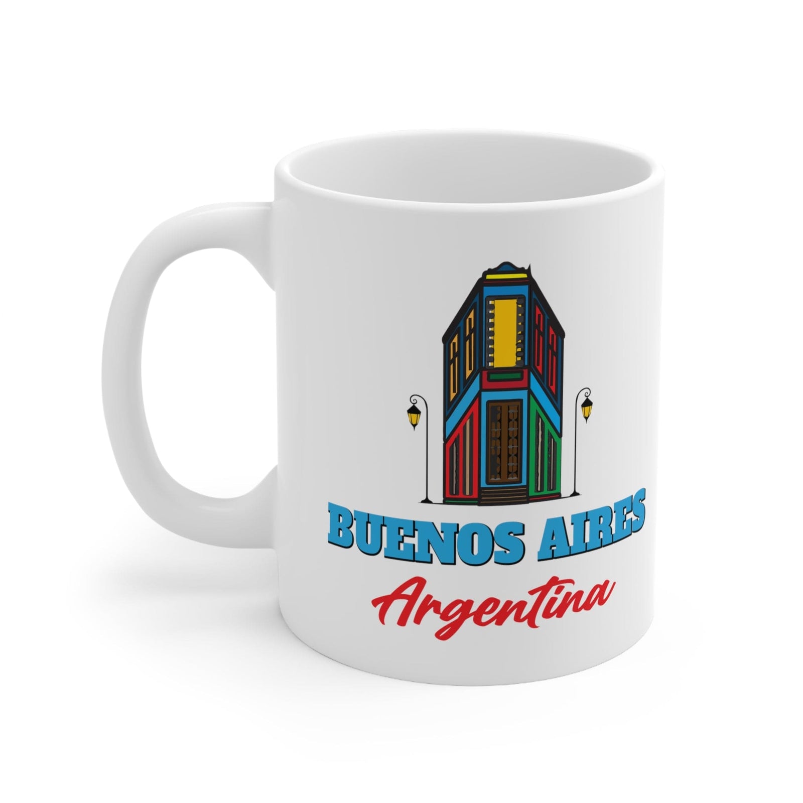 Retro Buenos Aires Landmark - Ceramic Mug