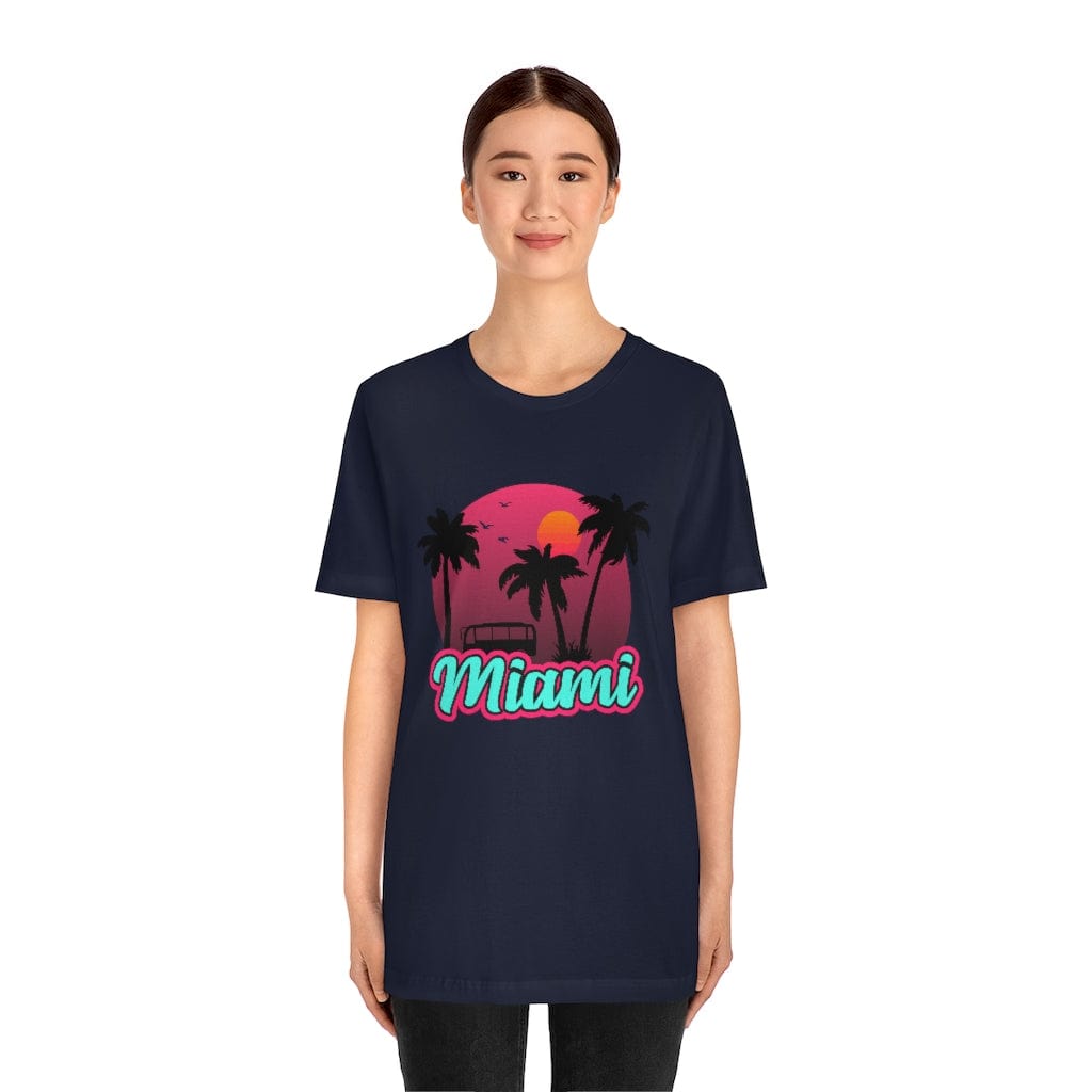 Miami Waves - Short Sleeve Tee