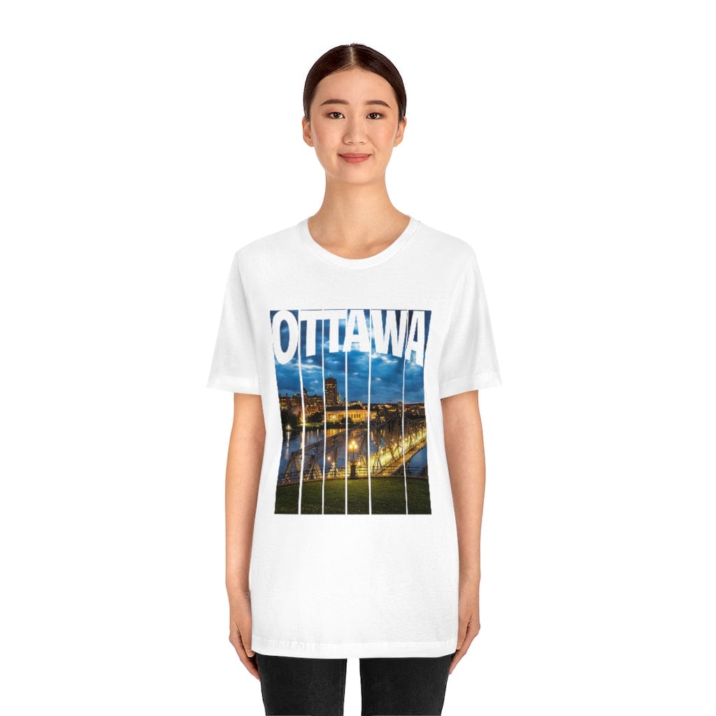 Ottawa Minimalist Typography - Short Sleeve Tee
