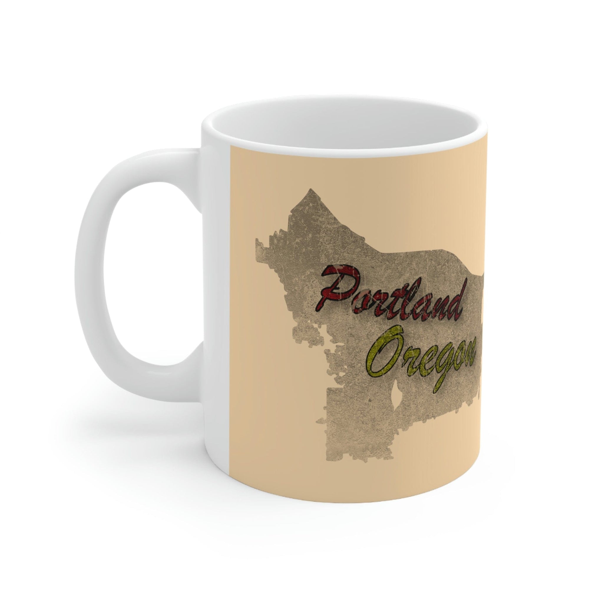 PORTLAND - Awesome Ceramic Mug, Exclusive Design