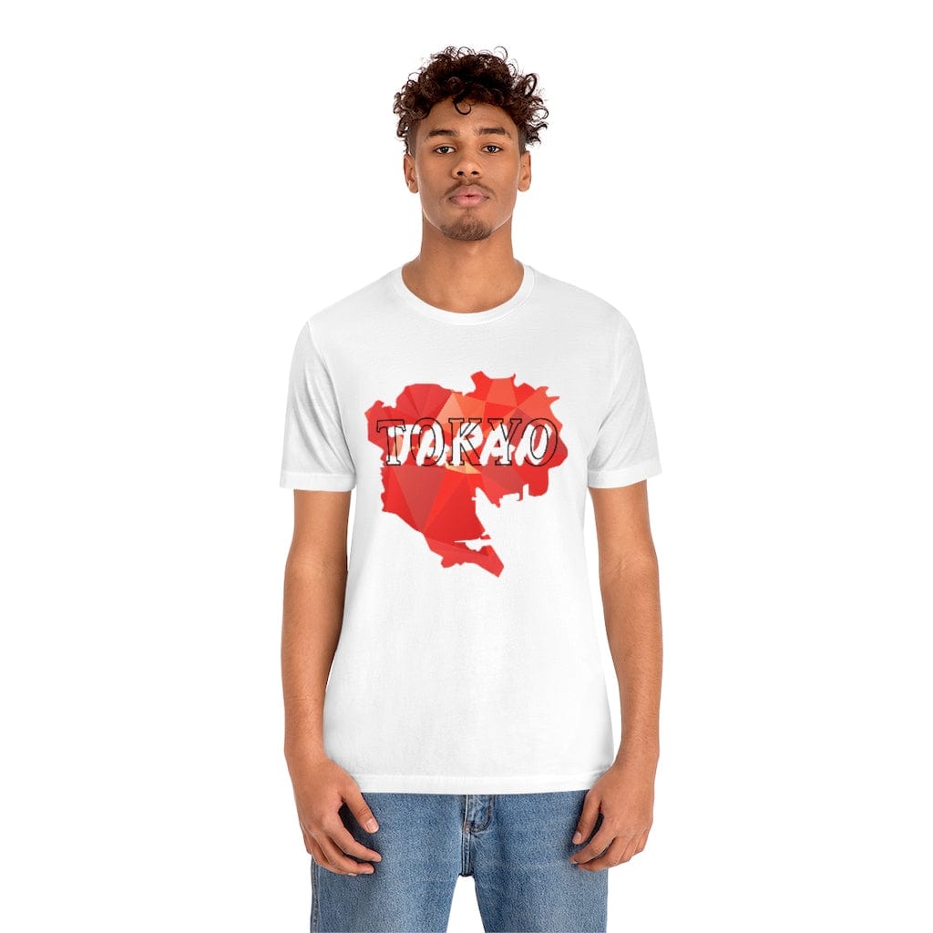 Tokyo Red Lettering- Short Sleeve Tee