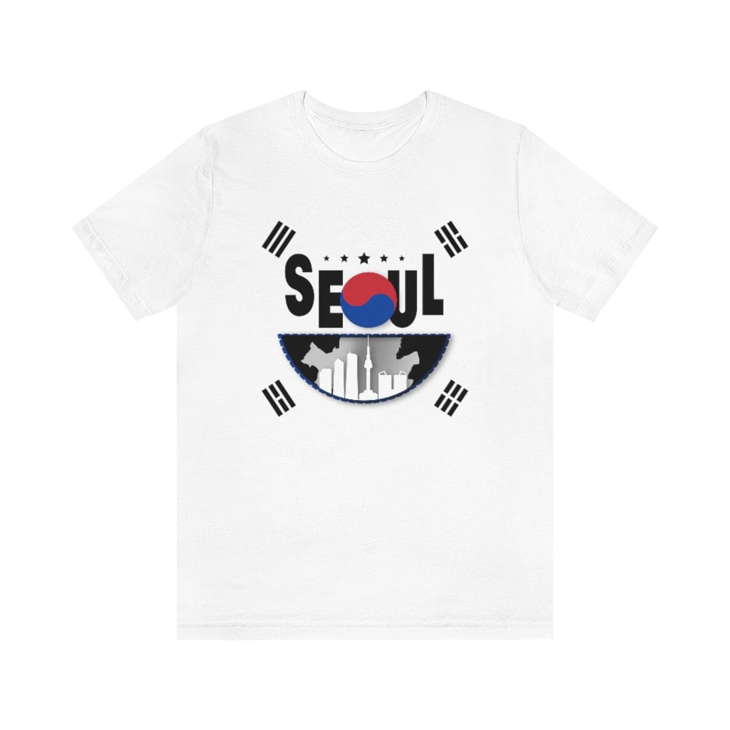 Seoul Cityscape - Short Sleeve Tee