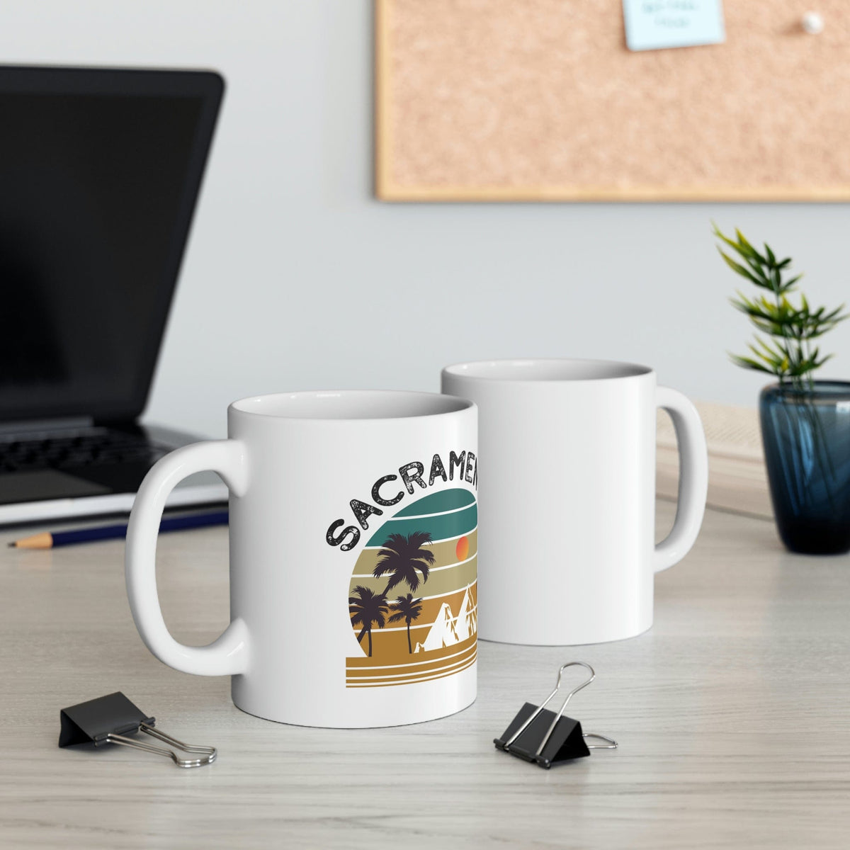 SACRAMENTO - Awesome Ceramic Mug, Exclusive Design