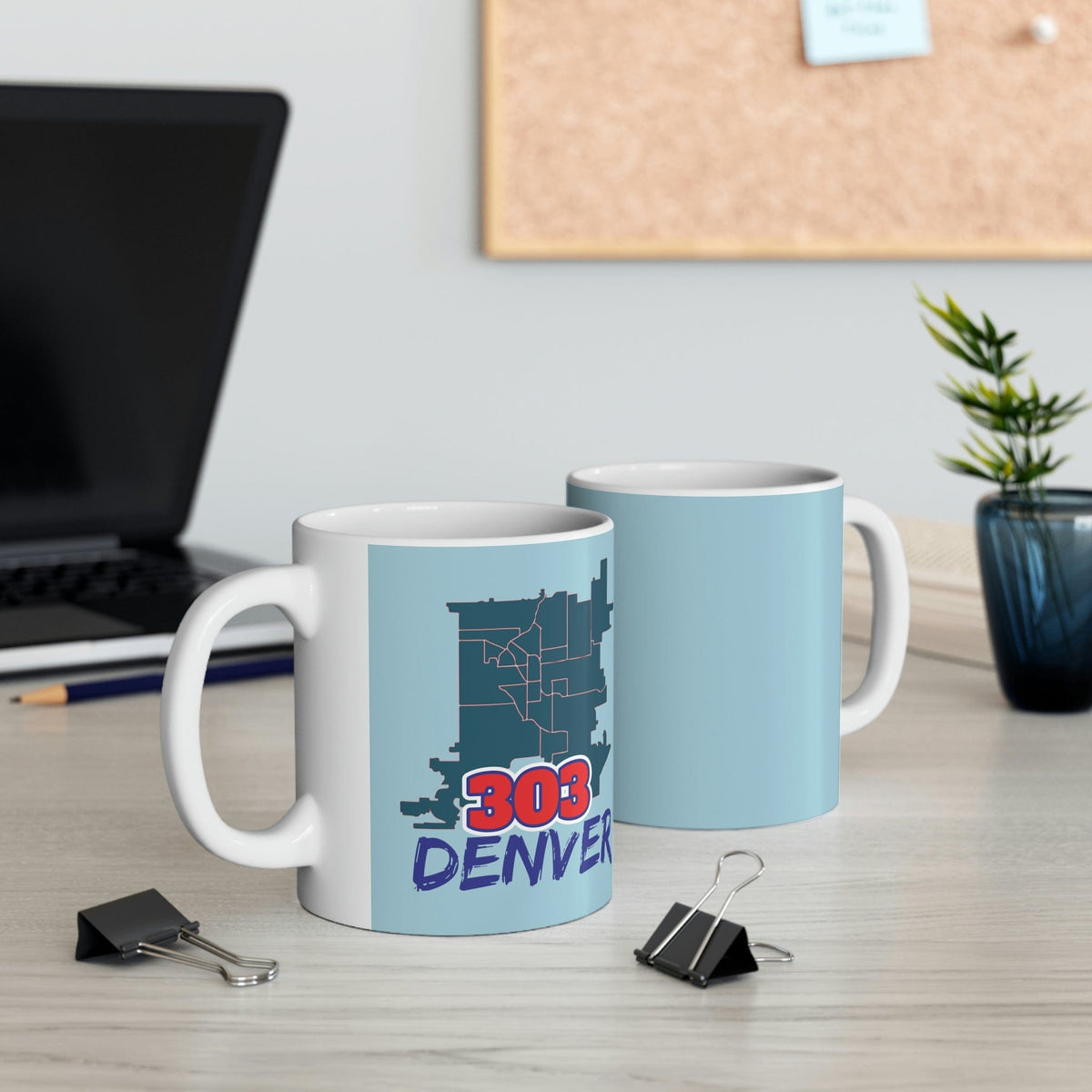DENVER - Awesome Ceramic Mug, Exclusive Design