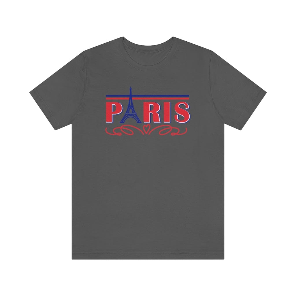 Paris Classic Lettering- Short Sleeve Tee
