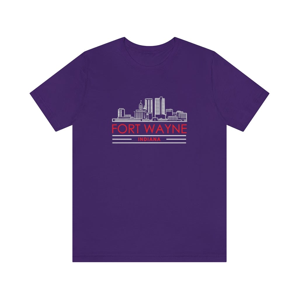 Fort Wayne Typography- Short Sleeve Tee