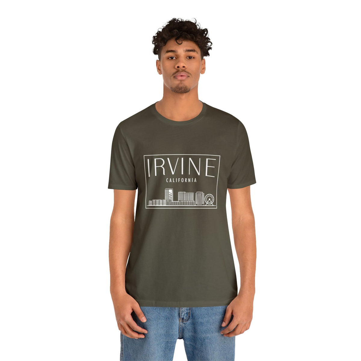 Minimalist Irvine California - Short Sleeve Tee