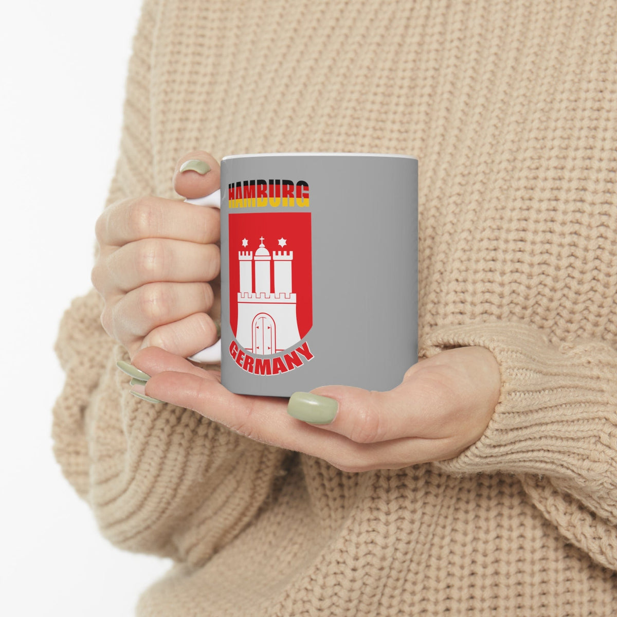 HAMBURG - Awesome Ceramic Mug, Exclusive Design