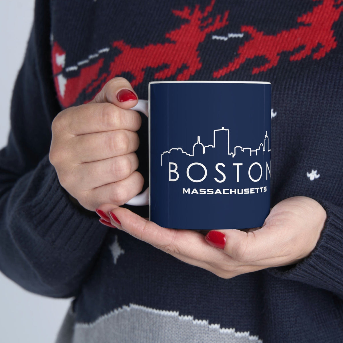 Boston, Massachusetts - Ceramic Mug