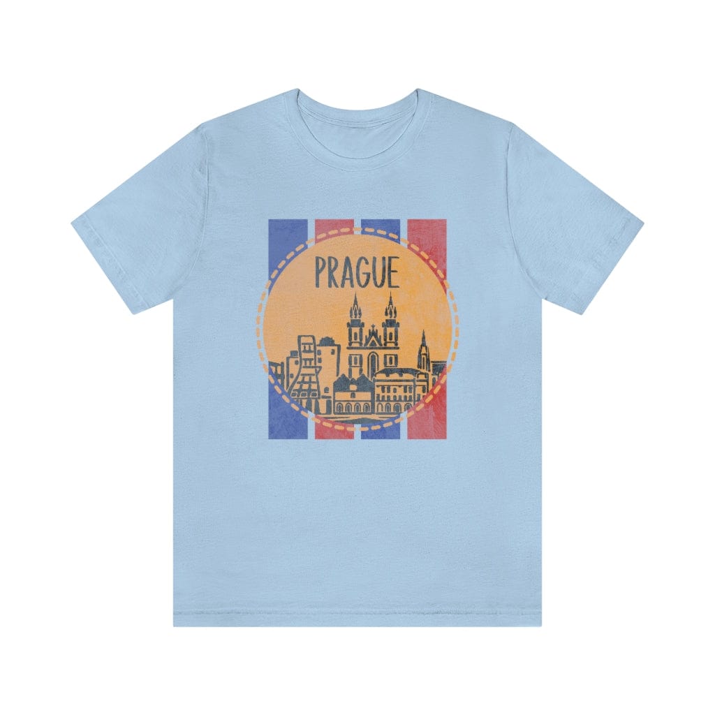 Prague’s Architectural Majesty - Short Sleeve Tee