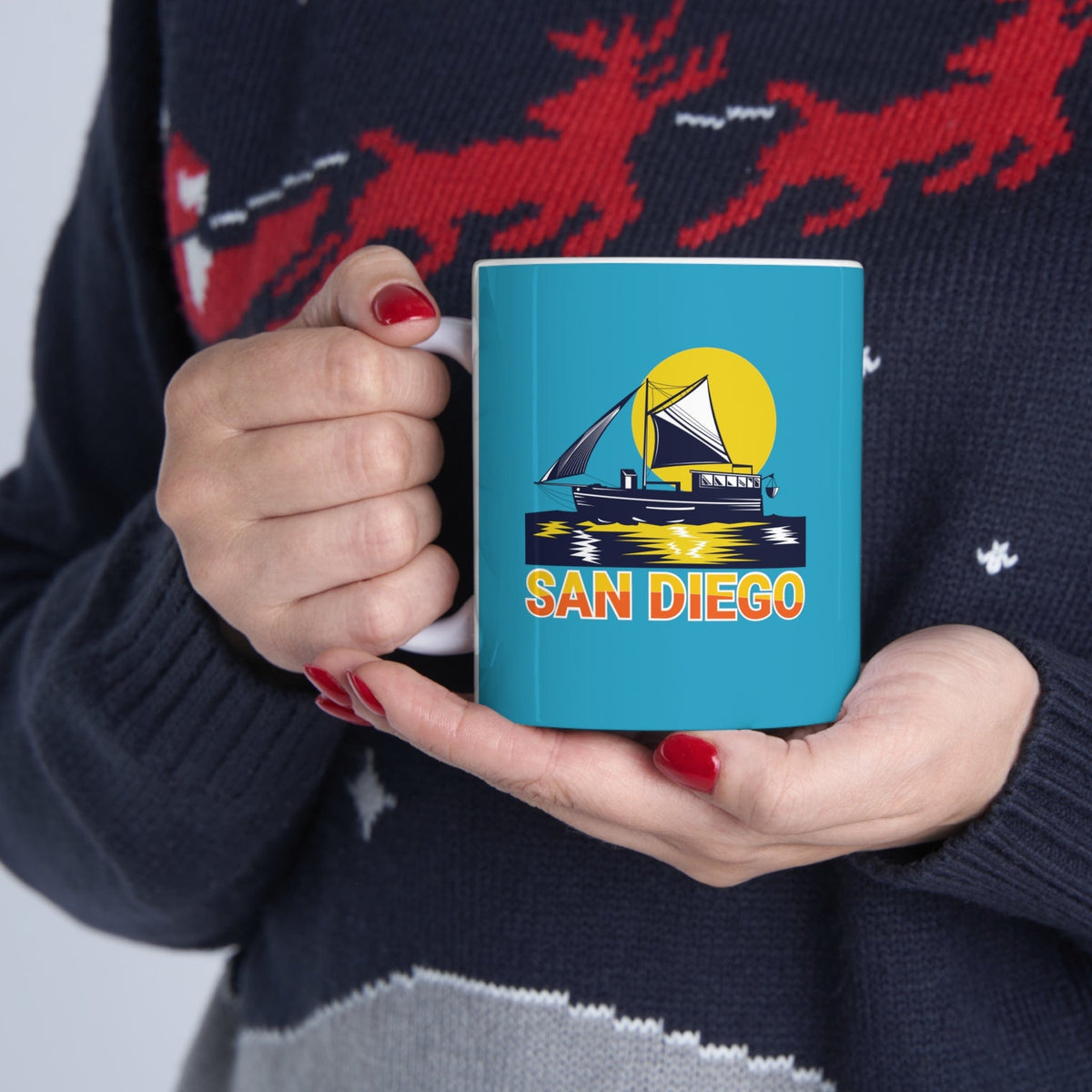SAN DIEGO - Awesome Ceramic Mug, Exclusive Design