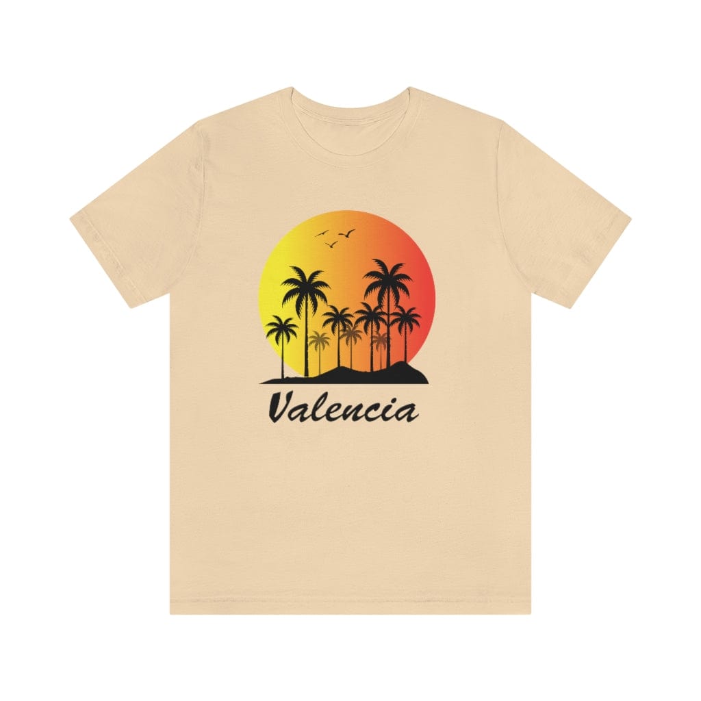 Valencia Sunset Palm- Short Sleeve Tee