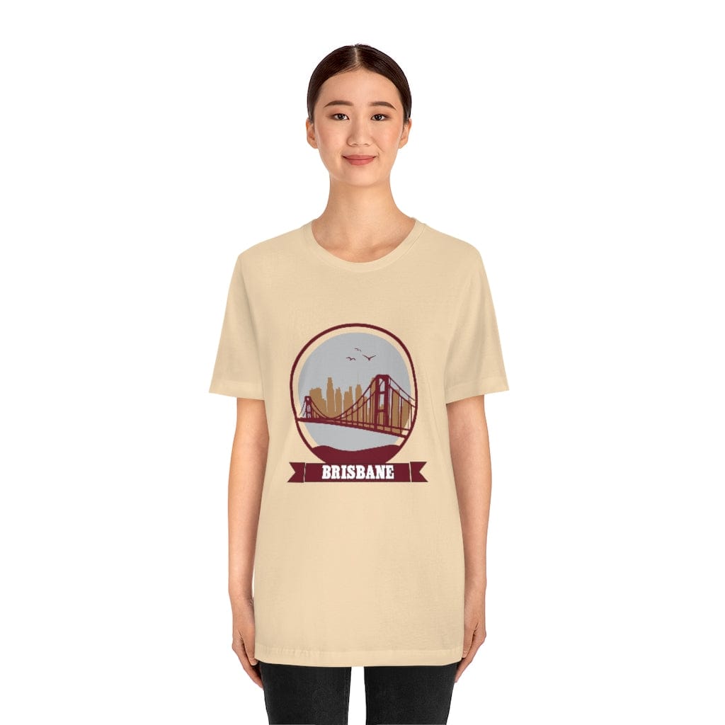 Maroon Brisbane- Short Sleeve Tee