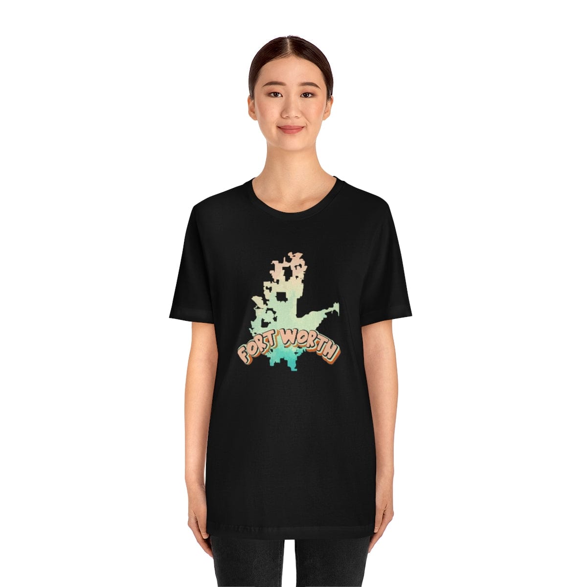 Panther City Map - Short Sleeve Tee