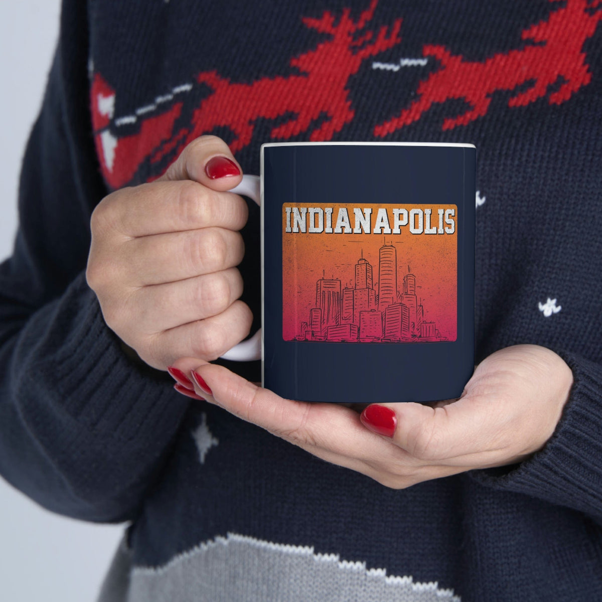 INDIANAPOLIS - Awesome Ceramic Mug, Exclusive Design