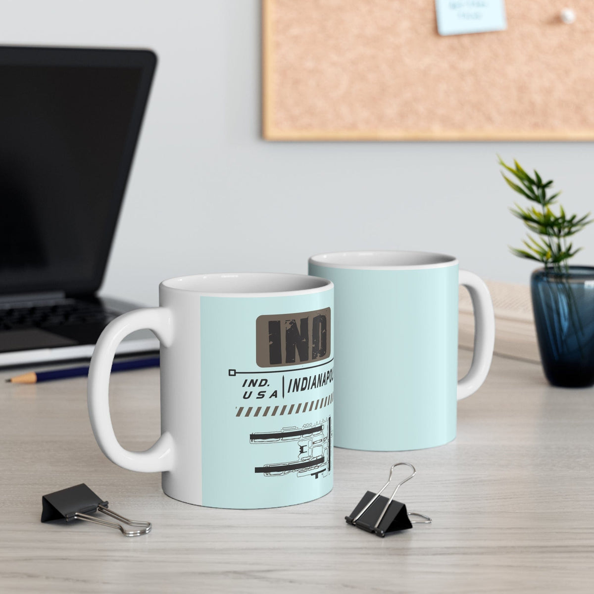 INDIANAPOLIS - Awesome Ceramic Mug, Exclusive Design