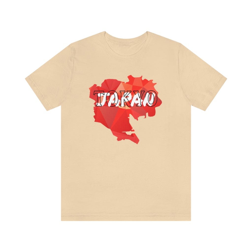 Tokyo Red Lettering- Short Sleeve Tee