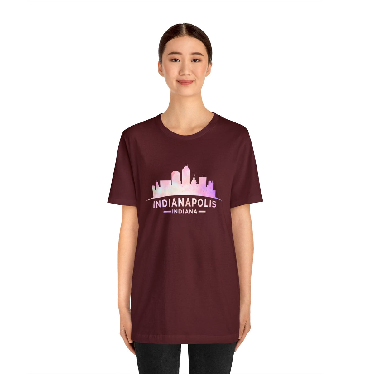 Indianapolis Monochrome - Short Sleeve Tee