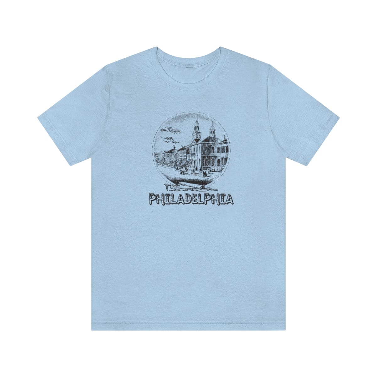 Classic Philly Skyline- Short Sleeve Tee