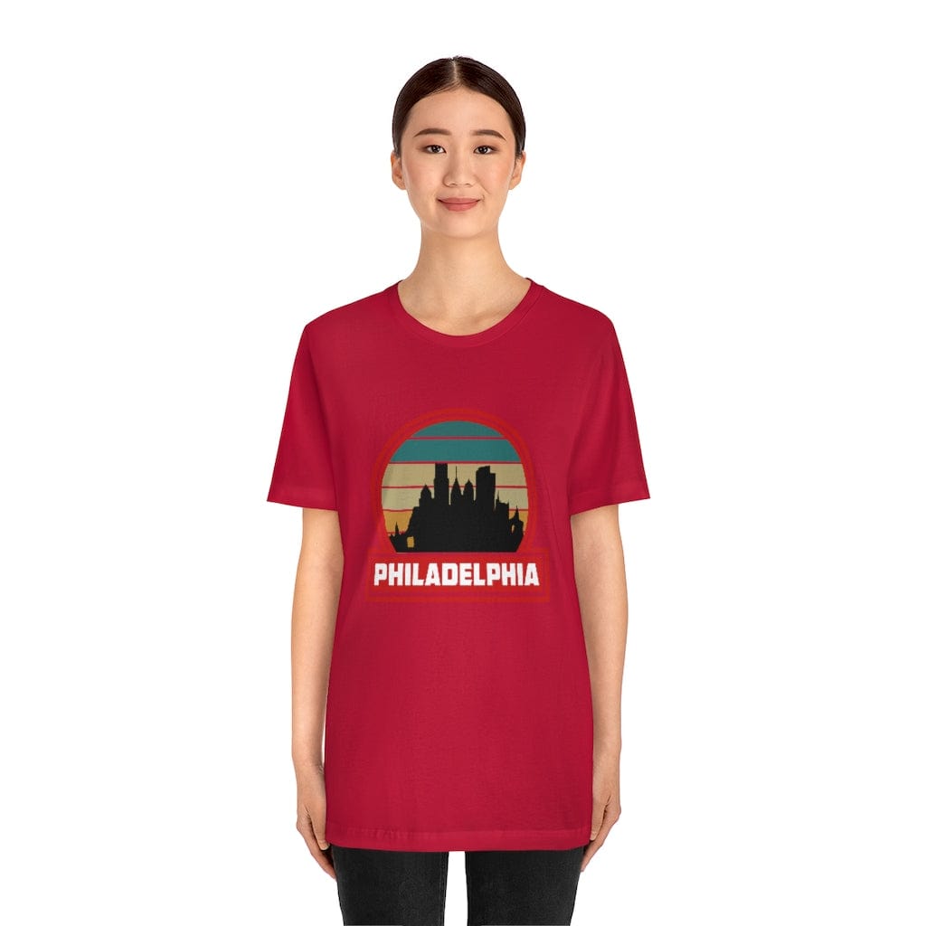 Philly Pride Red - Short Sleeve Tee