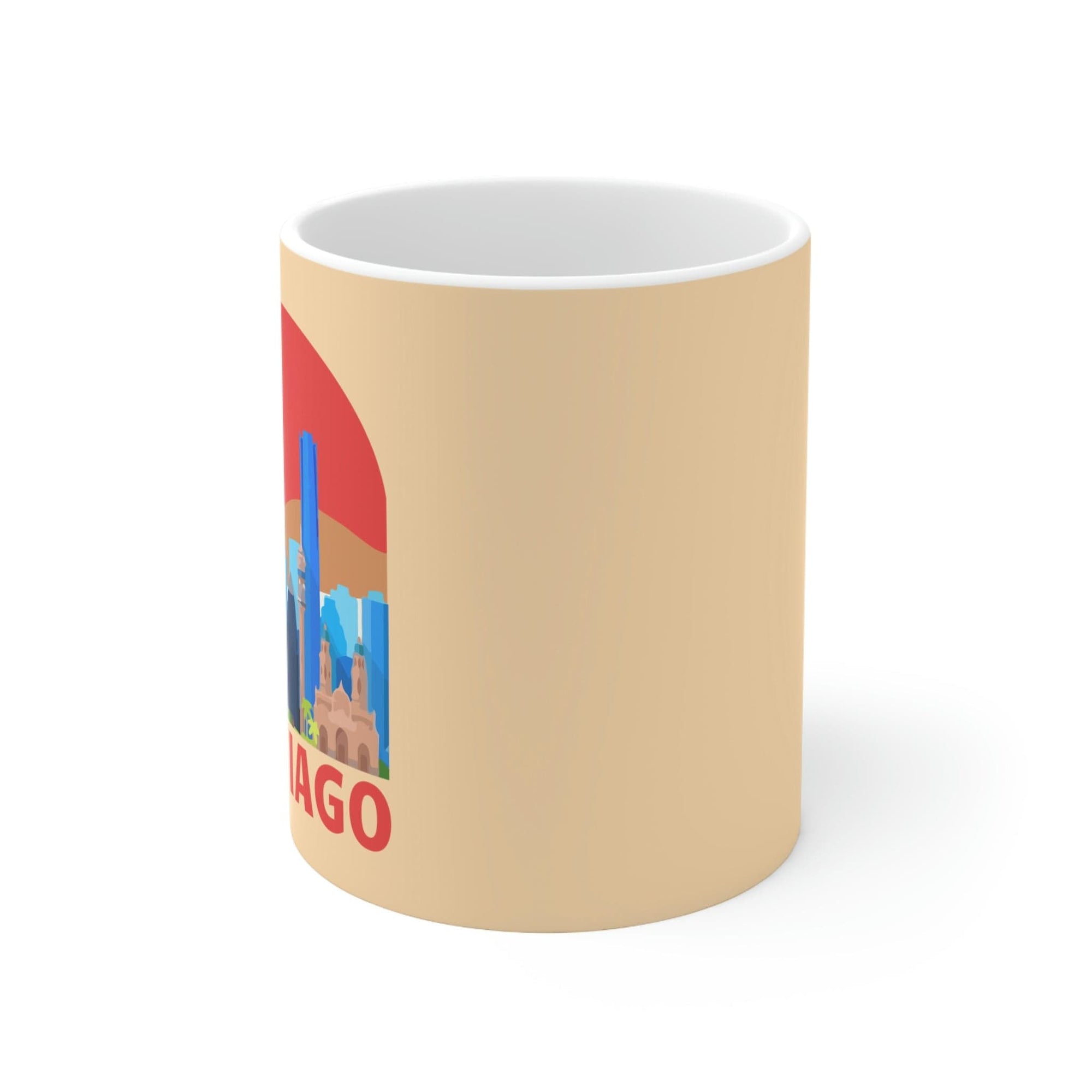 SANTIAGO - Awesome Ceramic Mug, Exclusive Design