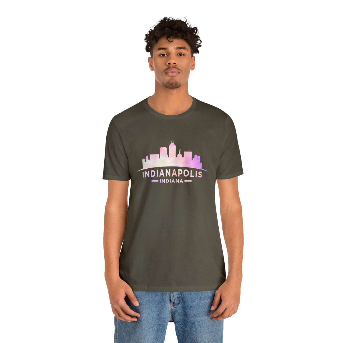 Indianapolis Monochrome - Short Sleeve Tee