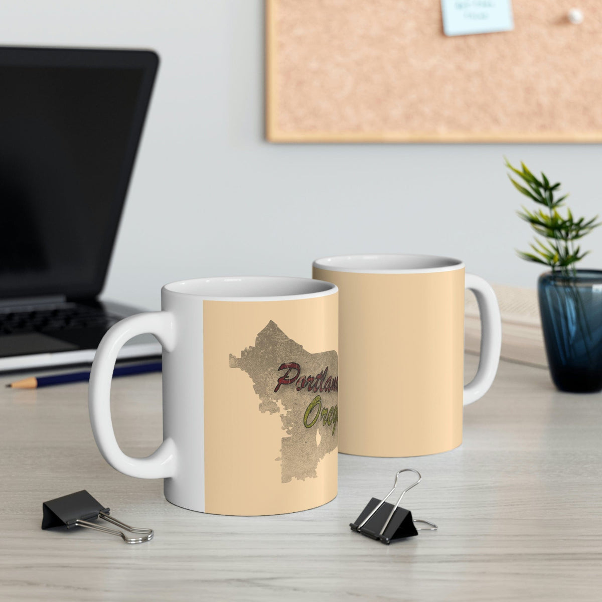 PORTLAND - Awesome Ceramic Mug, Exclusive Design