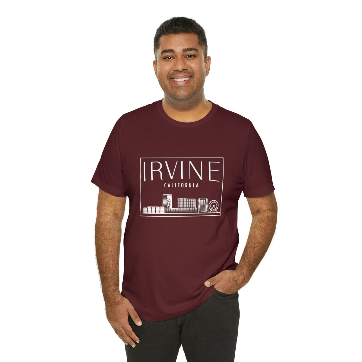 Minimalist Irvine California - Short Sleeve Tee