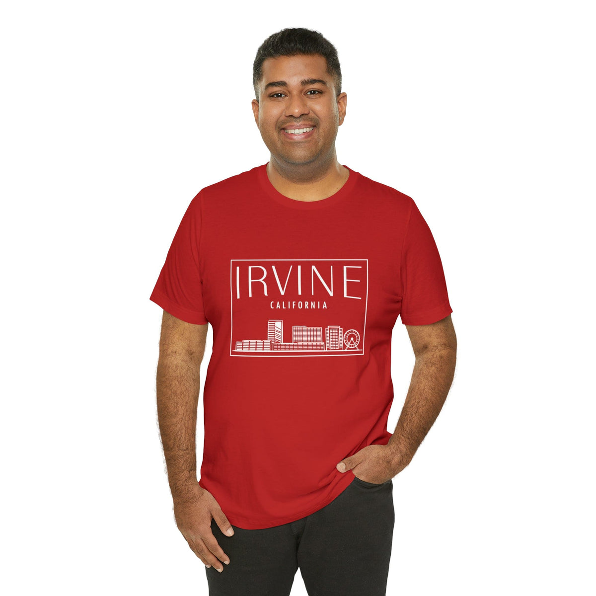 Minimalist Irvine California - Short Sleeve Tee