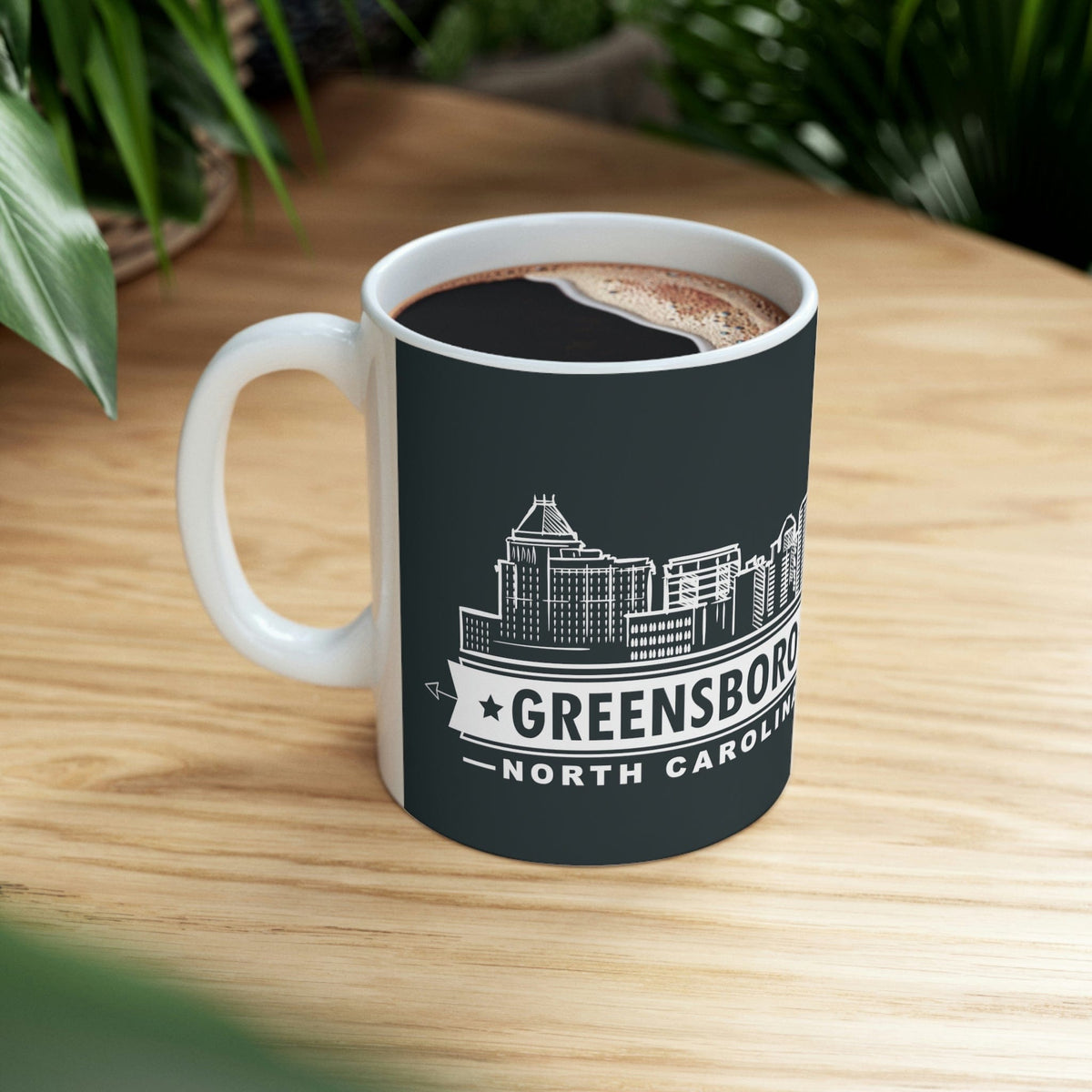 GREENSBORO - Awesome Ceramic Mug, Exclusive Design