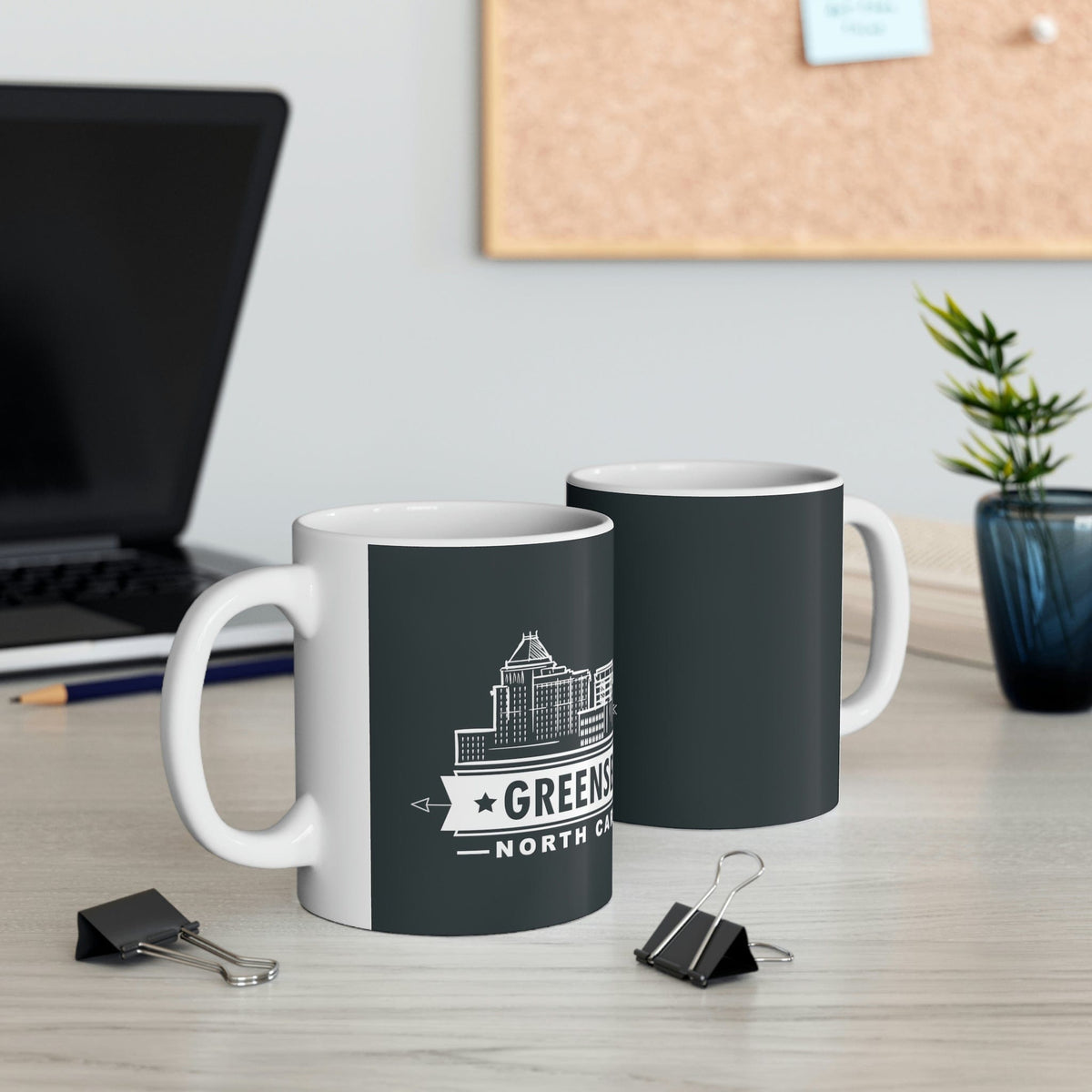 GREENSBORO - Awesome Ceramic Mug, Exclusive Design
