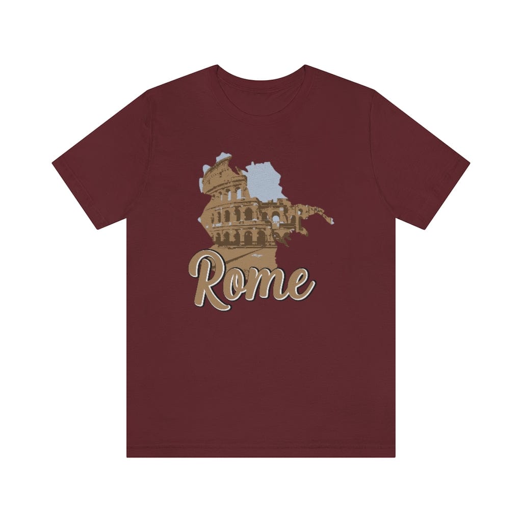 Rome Colosseum Heritage- Short Sleeve Tee