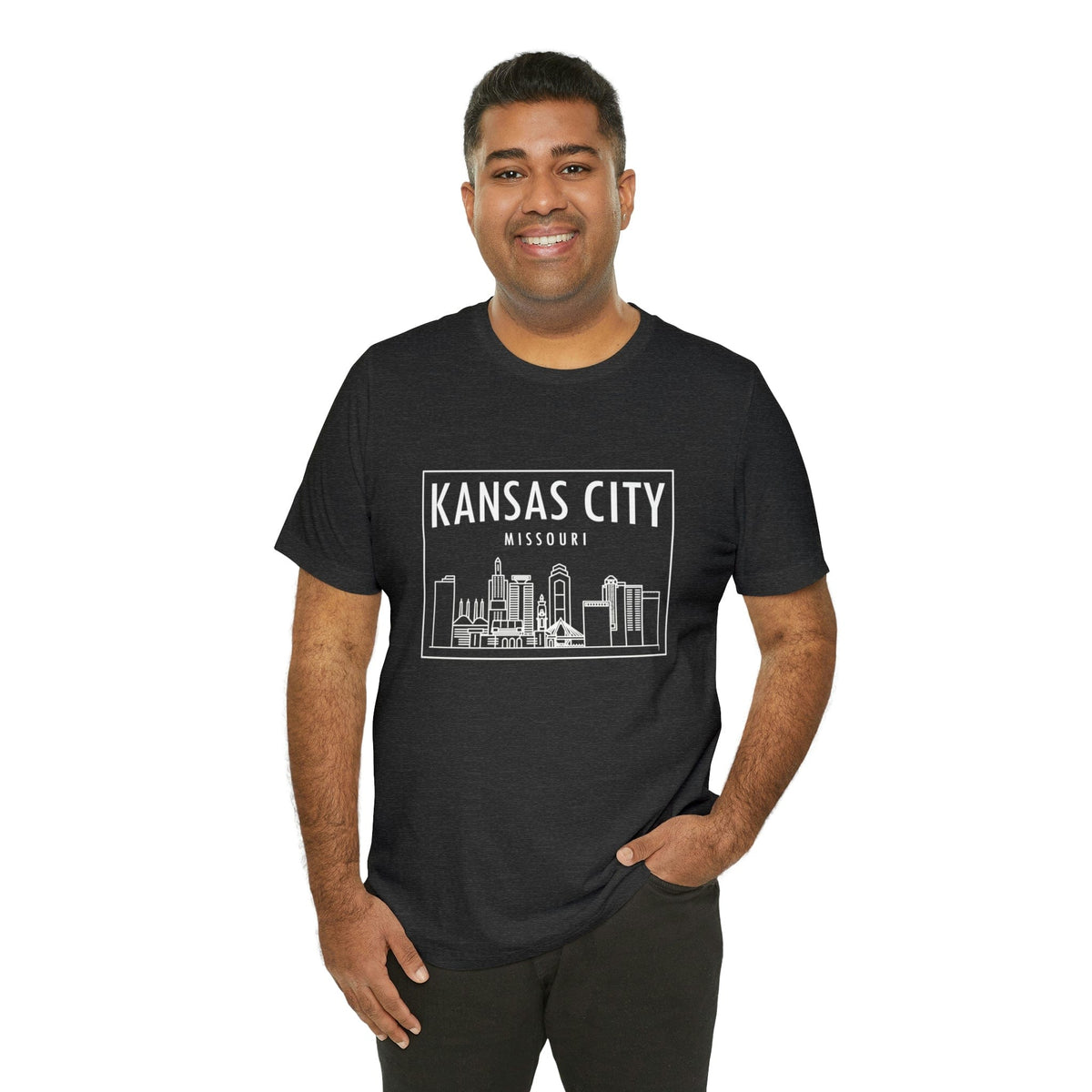 Minimalist Kansas City- Short Sleeve Tee