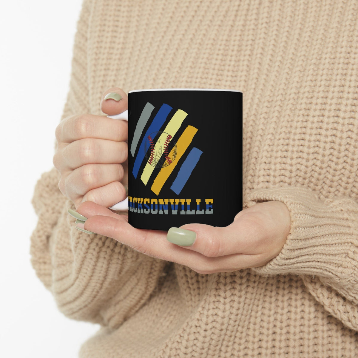 JACKSONVILLE - Awesome Ceramic Mug, Exclusive Design