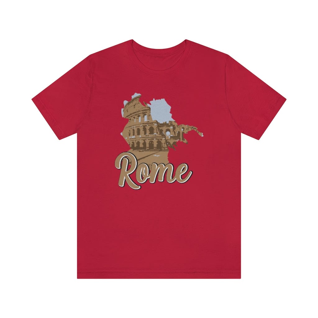 Rome Colosseum Heritage- Short Sleeve Tee