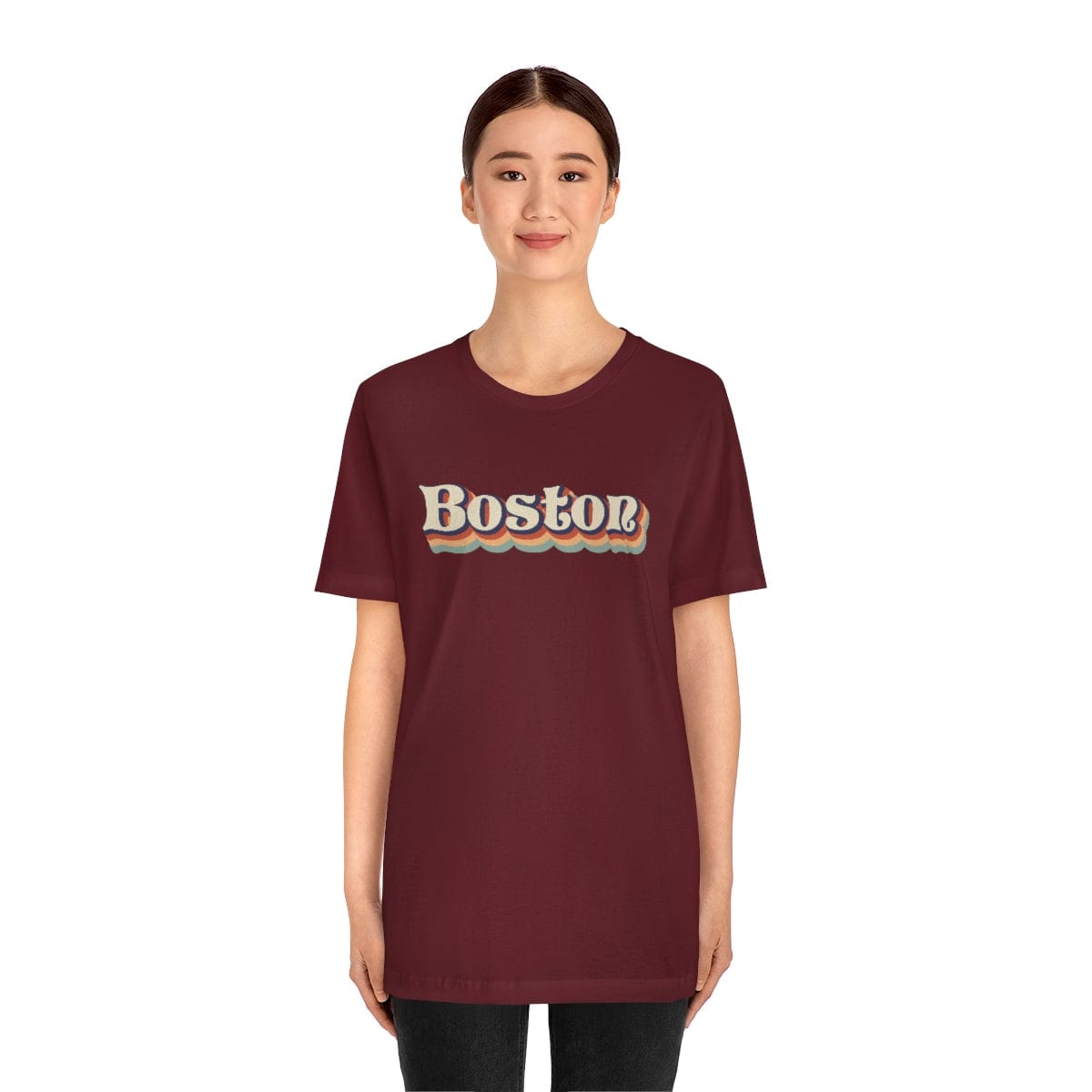Boston Script - Short Sleeve Tee