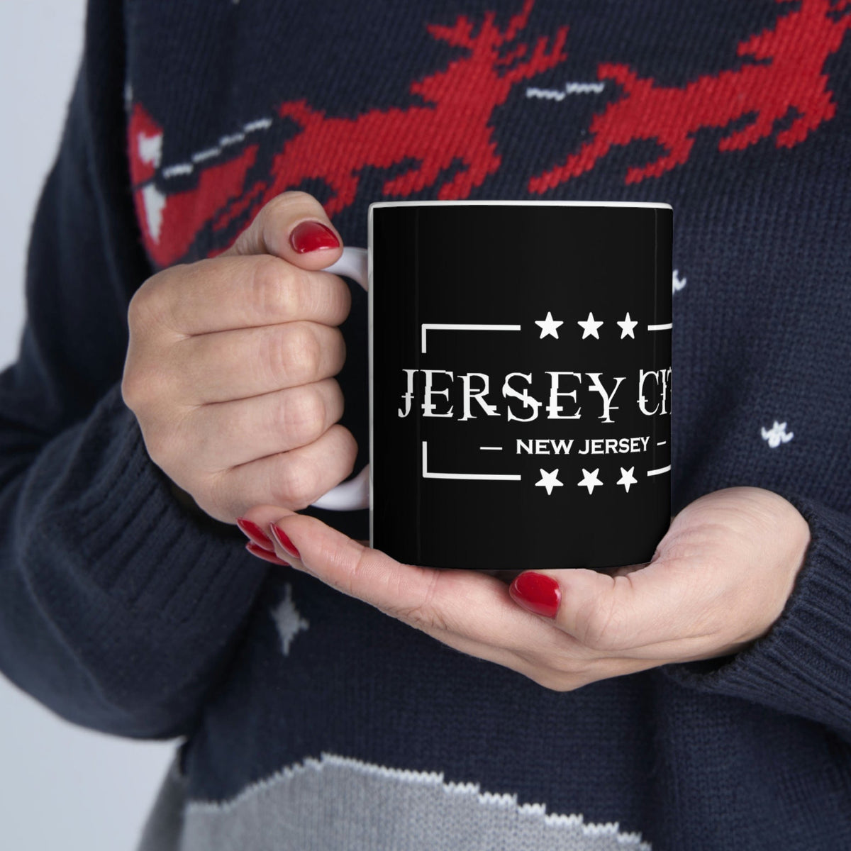 JERSEY CITY - Awesome Ceramic Mug, Exclusive Design