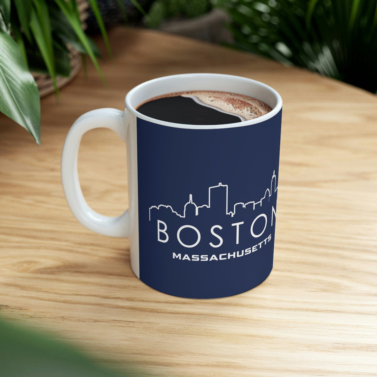 Boston, Massachusetts - Ceramic Mug